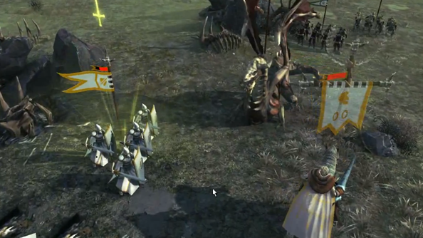 Age of Wonders 3 footage features scoundrels and dragons bones. Lacks