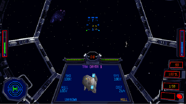 Best space game Star Wars: TIE Fighter Special Edition