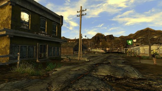 De herbouwde stad Nipton is een van de beste Fallout New Vegas -mods