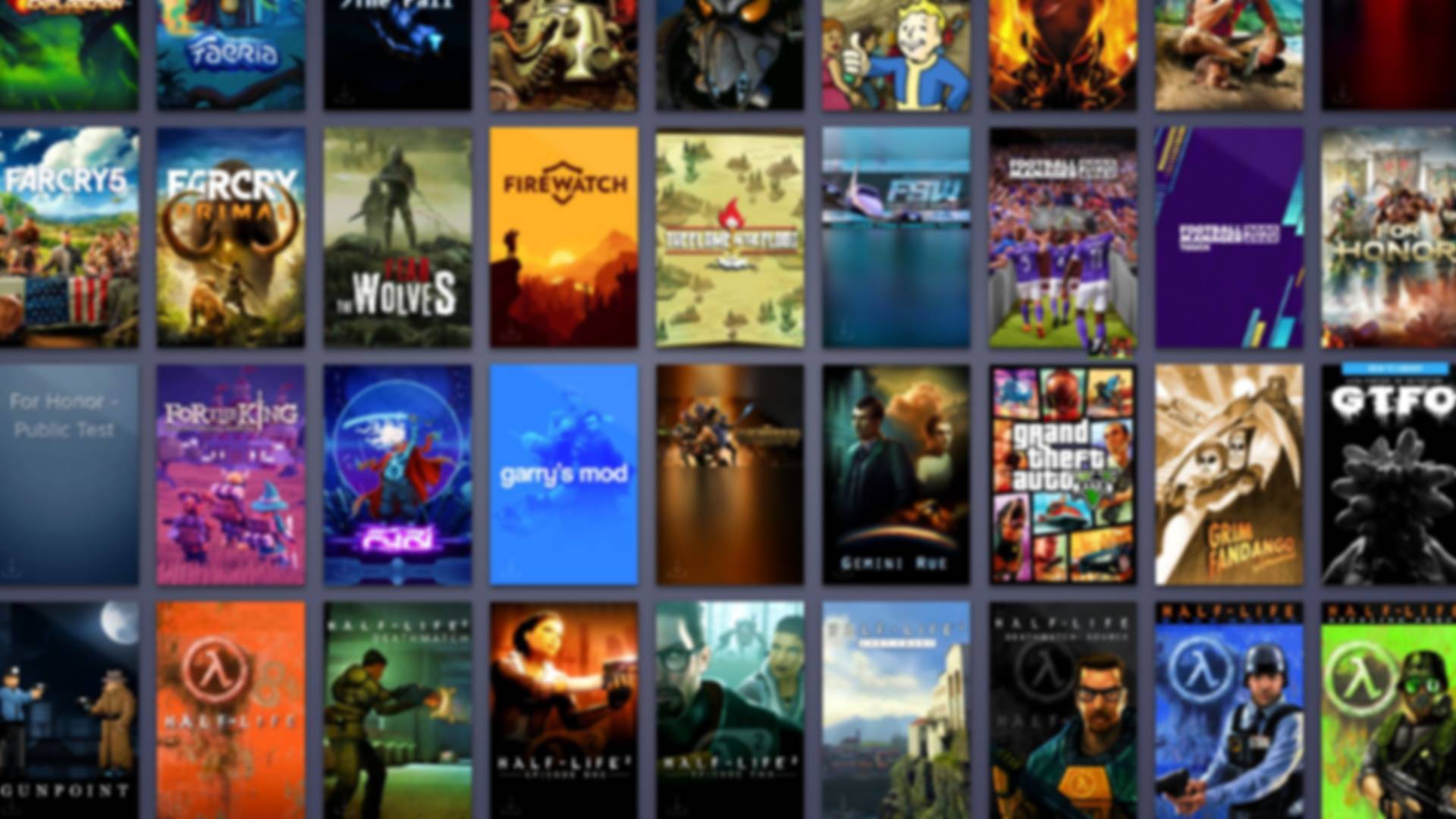List of free games on steam that add in your library
