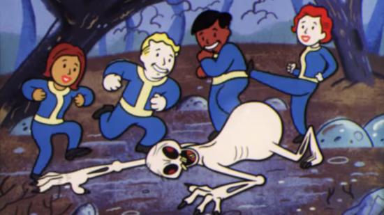 Fallout 76 cartoon