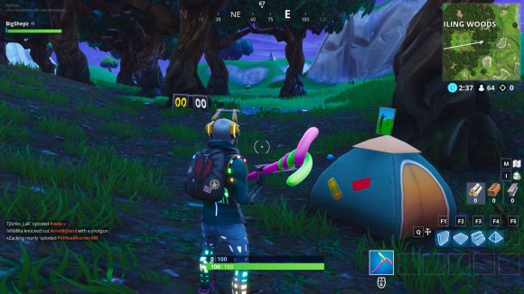 All Fortnite Shooting Galleries locations Wailing Woods