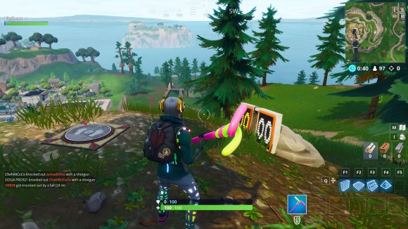 All Fortnite Shooting Galleries locations viking hill