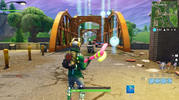 All Fortnite timed trials locations Shifty Shafts