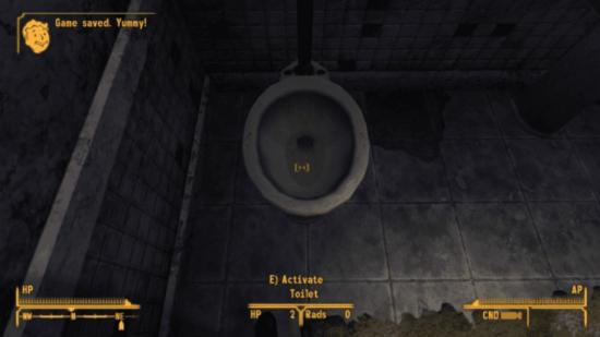 fallout new vegas toilet saves