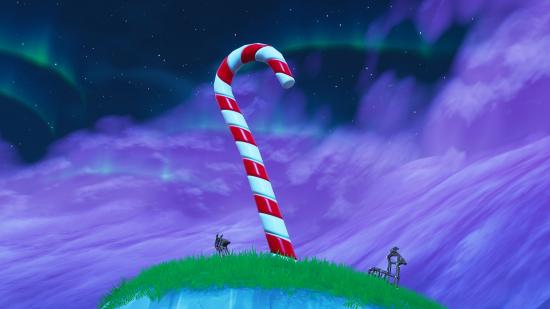fortnite giant candy canes locations
