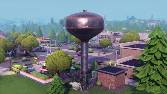 Fortnite Water Tower location