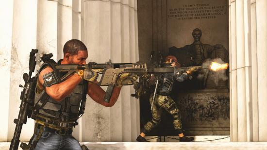 The Division 2 - side shooting