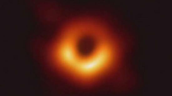 The first image of a black hole published by NASA