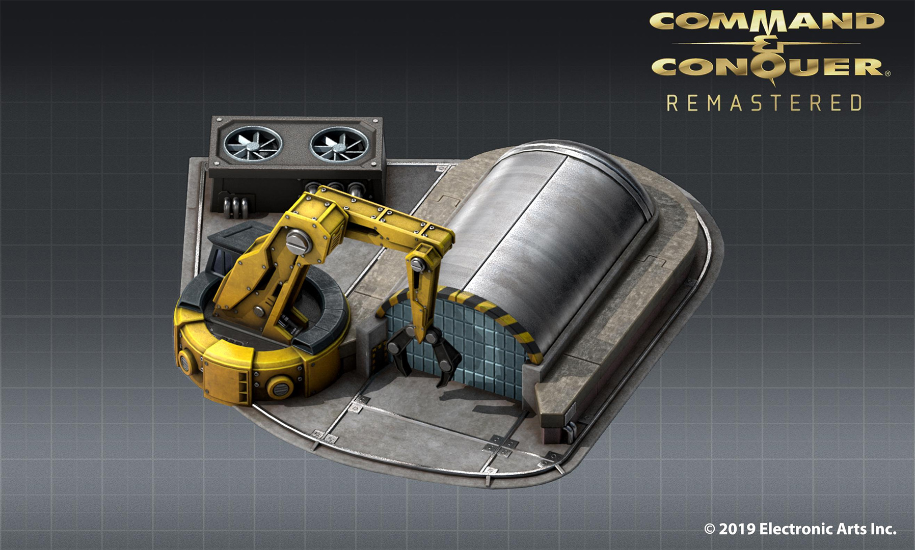 Here’s the Construction Yard from Command & Conquer: Remastered