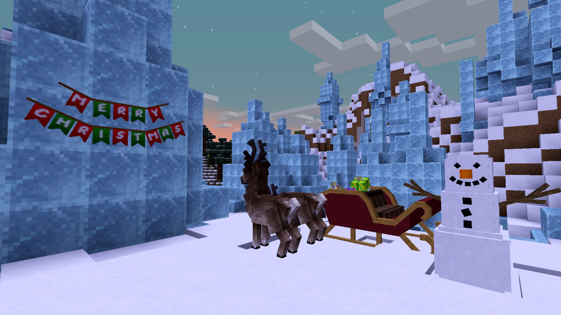 The best Minecraft Christmas builds, seeds, skins, and more