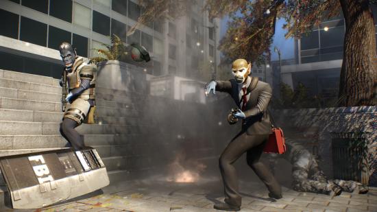 Some masked goons in Payday 2