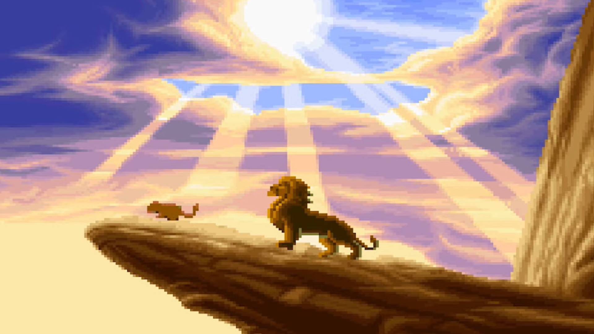 Best Disney games The Lion King: Simba and Mufasa on Pride Rock