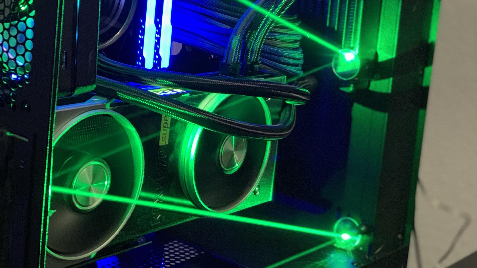 Forget RGB case mods, PC gaming is all about (safe) lasers now |