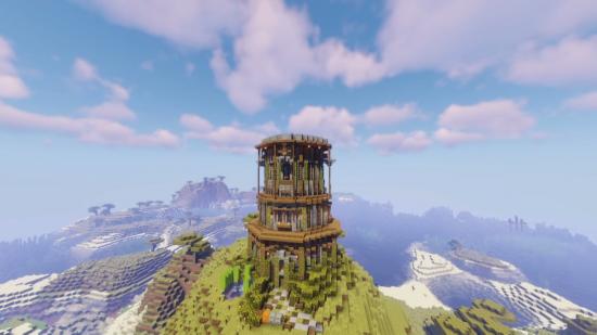 Minecraft-Tower-Dizaynlar