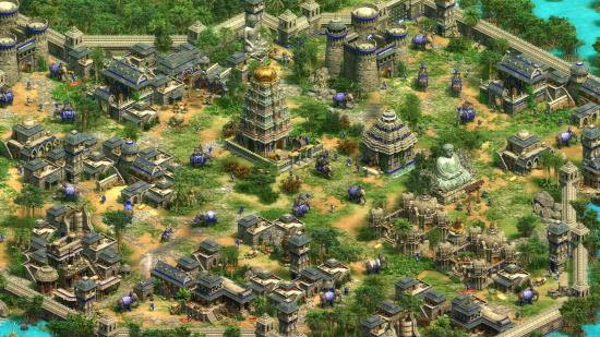 Best RTS games: a civilisation flourishing in Age of Empires 2.