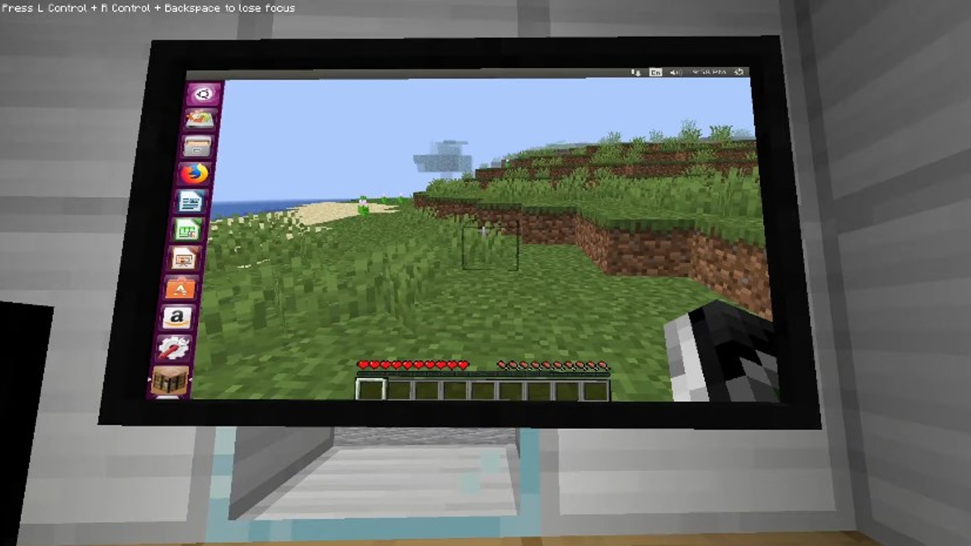 This Minecraft mod lets you play Minecraft on a PC in |