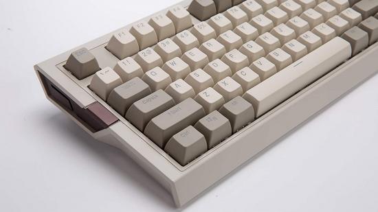 Ajazz AK510 mechanical gaming keyboard with retro colour scheme