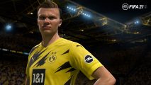 Borussia Dortmund's Erling Braut Haaland
