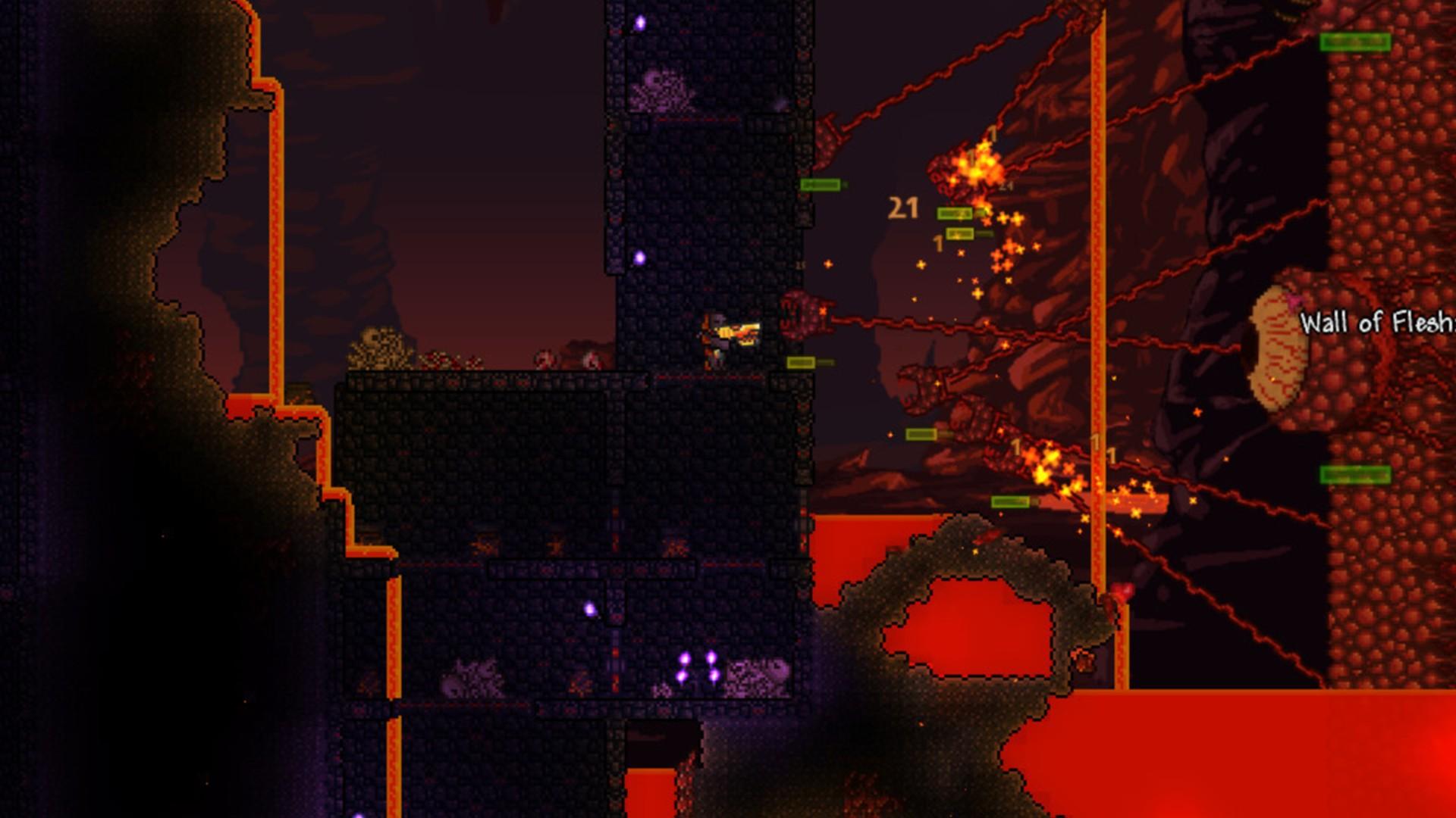 new to terraria (not just the mod I mean the game) just beat mech