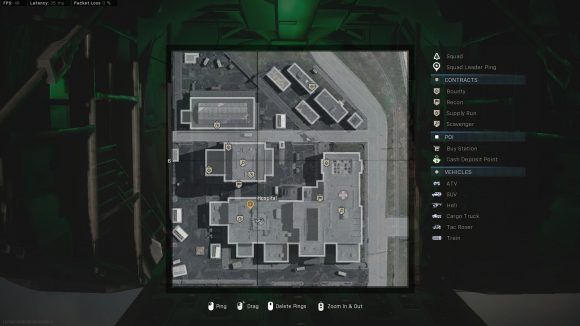 Warzone Secret Trails Intel hospital room map