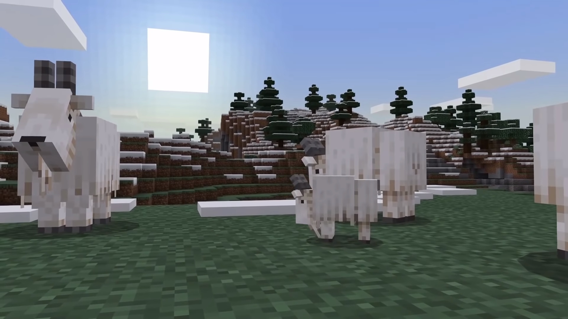 Minecraft goats – how to tame and breed