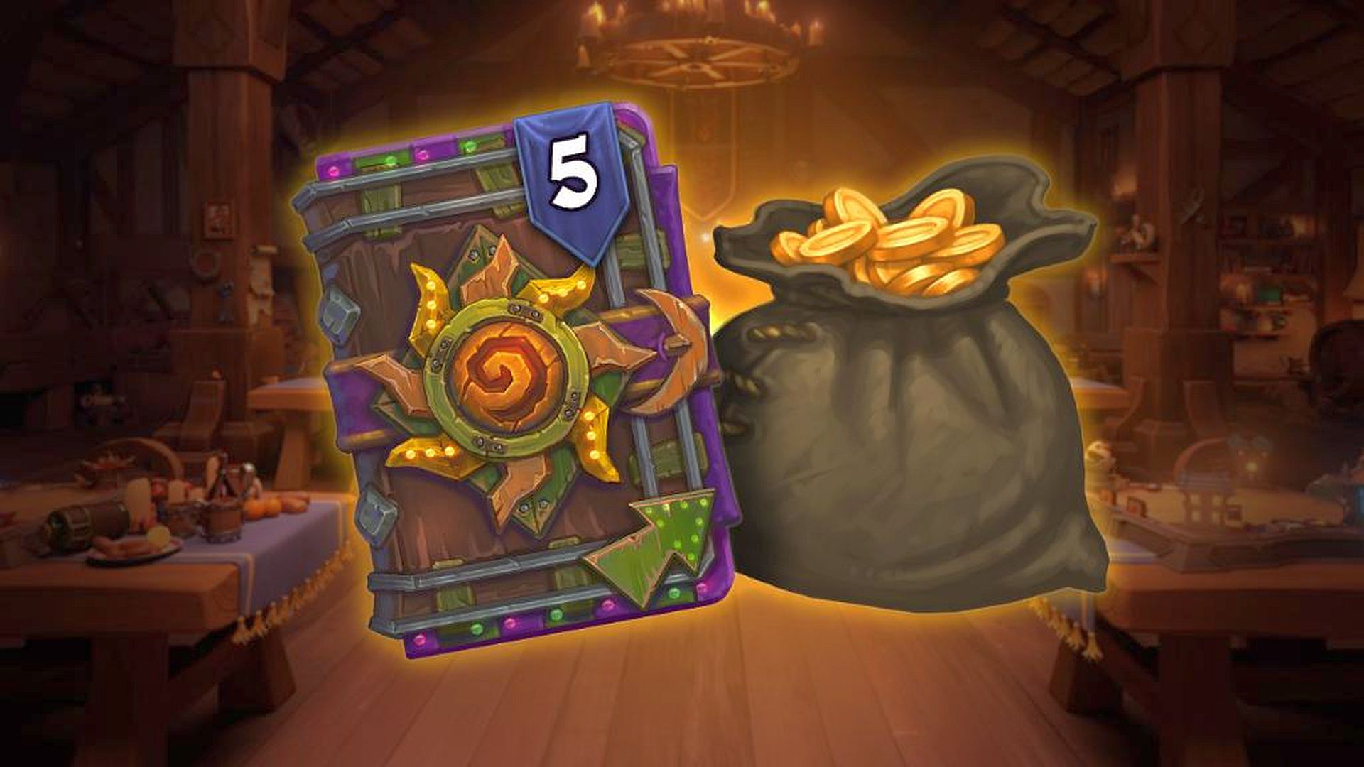 Blizzard’s giving away some free Hearthstone card packs and gold right now