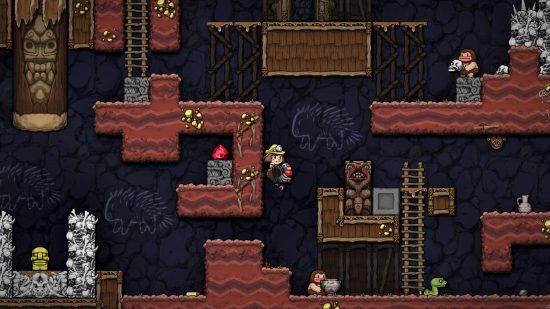 Best splitscreen games to play at Christmas: Spelunky
