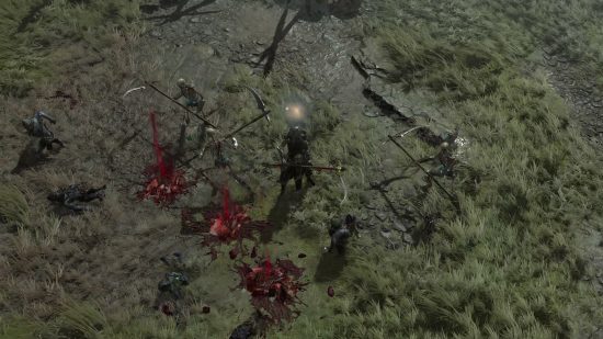 The Necromancer's Diablo 4 skill tree allows them to summon corpses to fight.