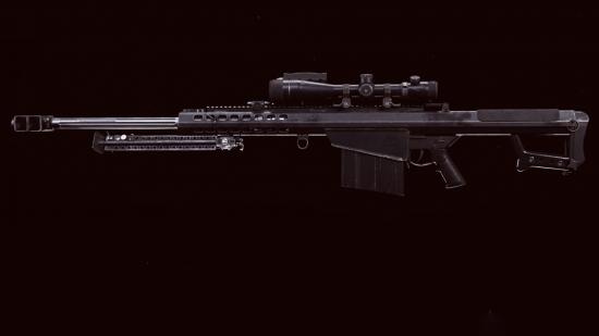 The M82 sniper rifle from Call of Duty Black Ops Cold War in Call of Duty Warzone