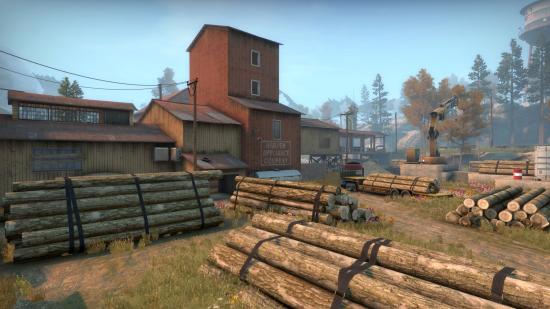 CS:GO's County map, which features in Operation Riptide