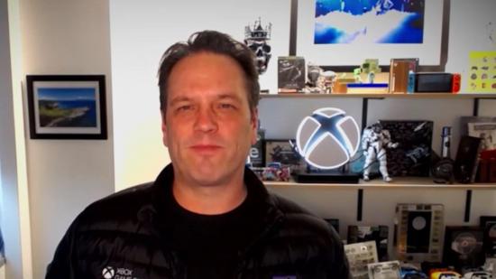 Phil Spencer had the Xbox Series S behind his back on a shelf in a  video/stream on July 1, nobody noticed