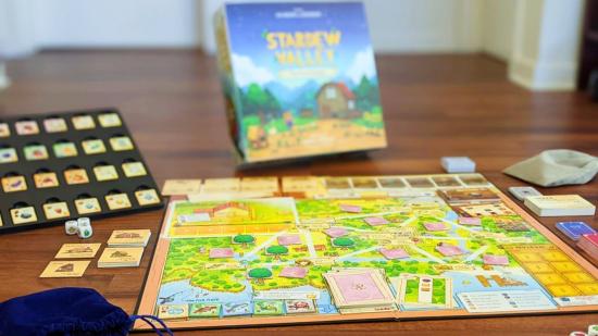 A snapshot of the new Stardew Valley board game