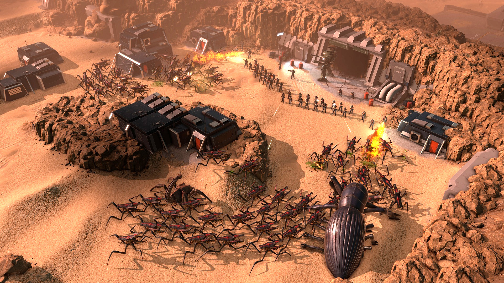 tactical RTS Starship Troopers Terran Command wants you to
