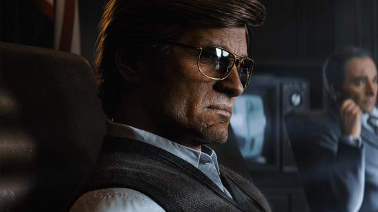 A man from the '80's in Call of Duty: Black Ops - Cold War