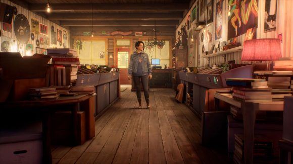 Record store in Haven Springs in Life is Strange True Colors