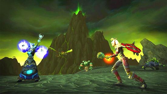 Battle cinematic in WoW Classic Burning Crusade