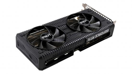 Palit's Nvidia RTX 3060 has a simpler design with two fans