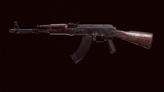 The Cold War AK-47 in Call of Duty: Warzone's preview menu
