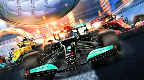 Rocket League's new F1-themed cars