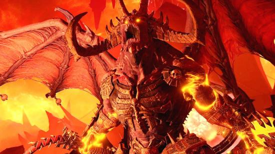 Bloodthirster in Total War: Warhammer III