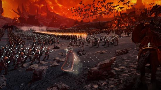 Survival battle in Total War: Warhammer III