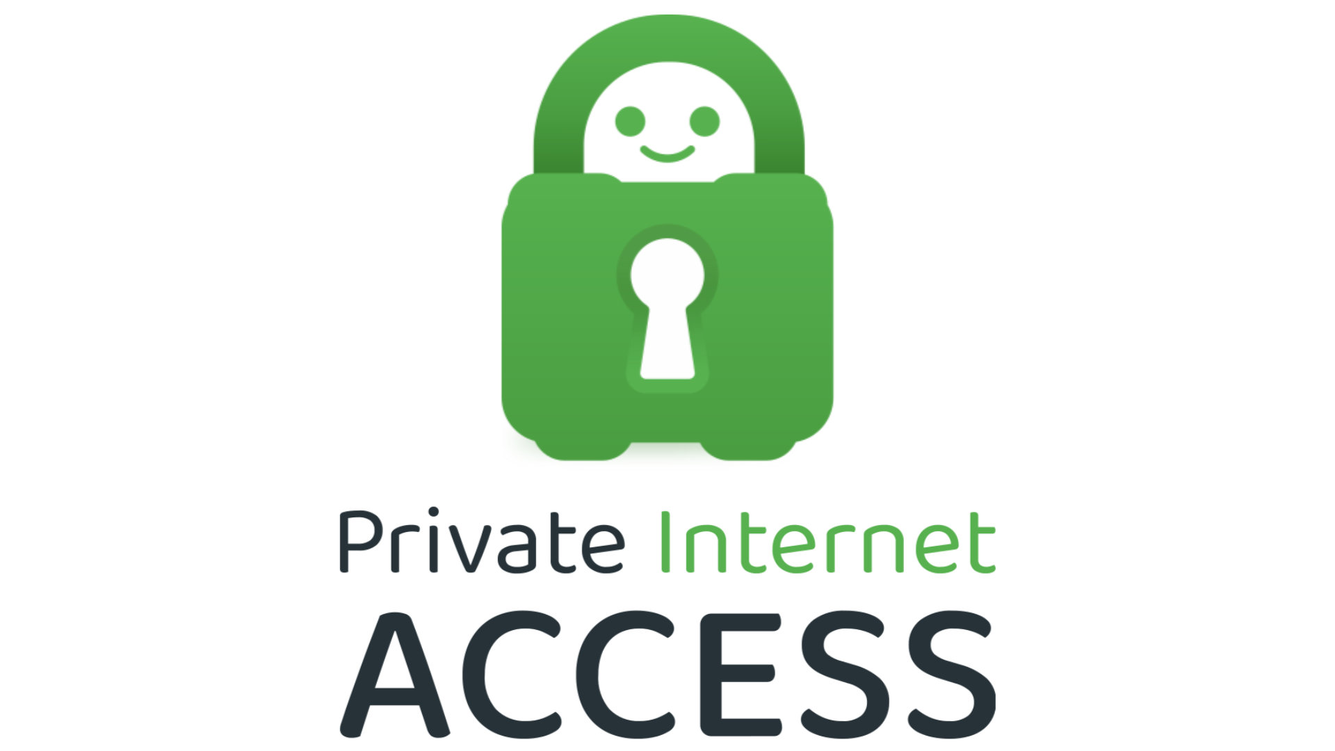 The best VPN for gaming: Private Internet Access has a smiling padlock for a logo