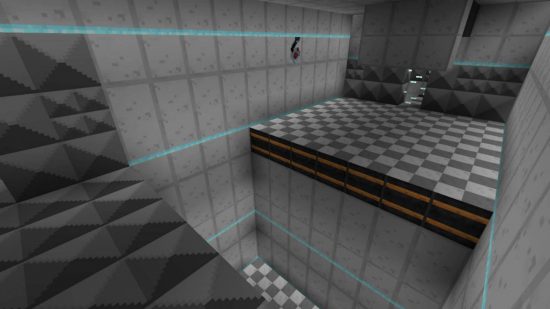 نقشه های Minecraft - یک گودال کوچک در داخل یک اتاق در Portalcraft