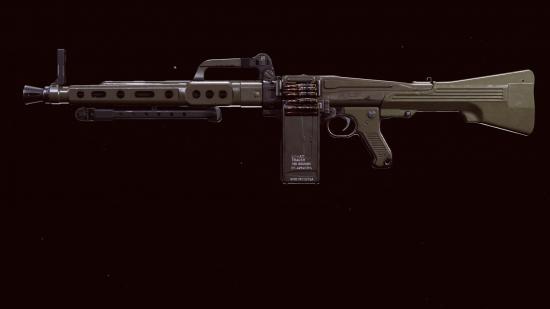 The MG 82 LMG in Call of Duty Warzone's preview menu