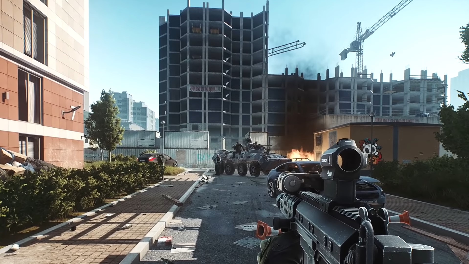 Escape from Tarkov’s new trailer shows off upcoming Streets of Tarkov map, again
