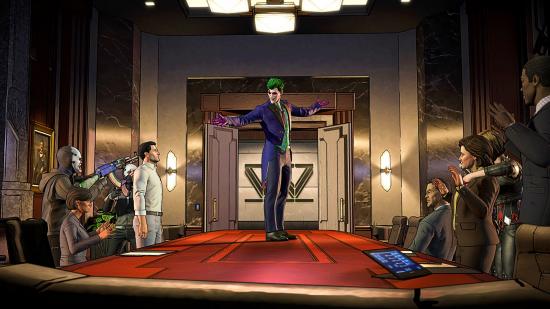 The Joker takes to the table in Batman: The Enemy Within