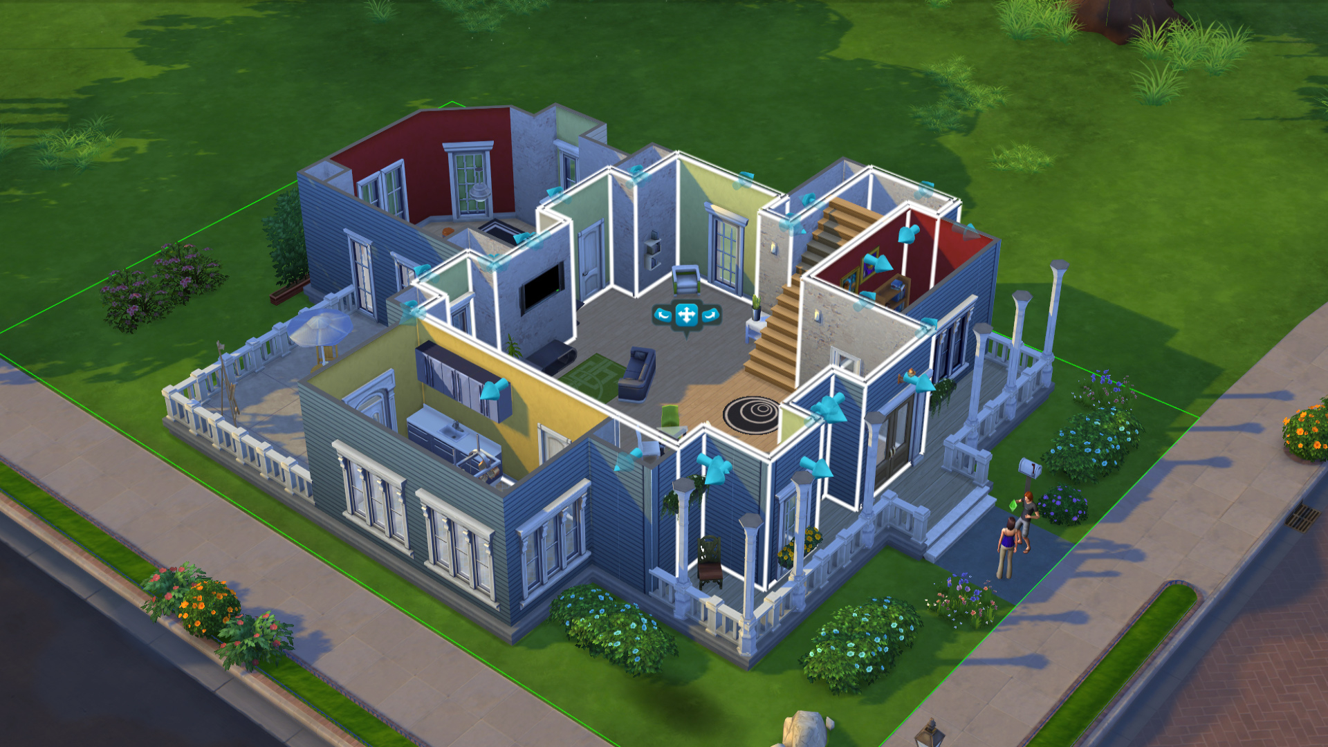 How to build a sim house