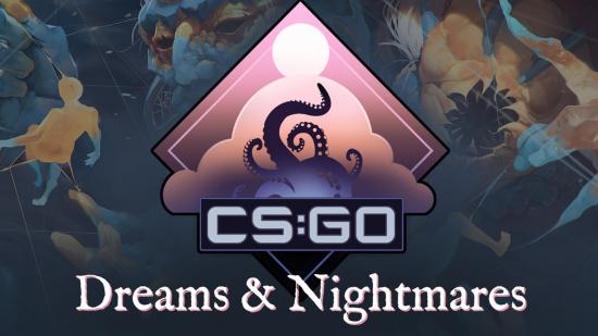 The logo for the CS:GO Dreams and Nightmares $1 million art contest