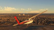 A point of interest marker introduced in the latest Microsoft Flight Simulator PC update